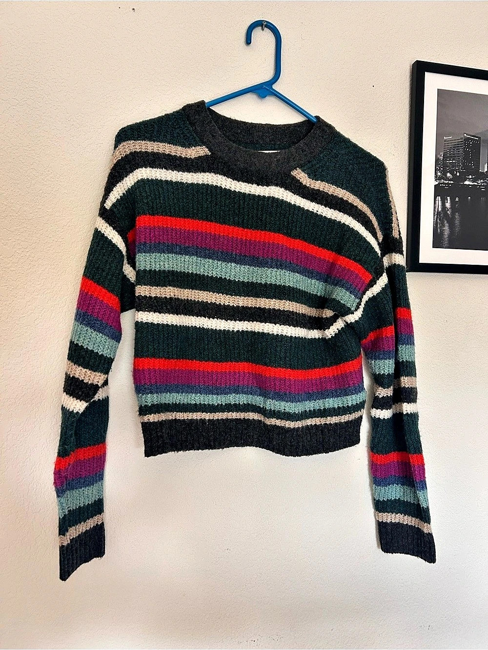 American Eagle Striped Sweater